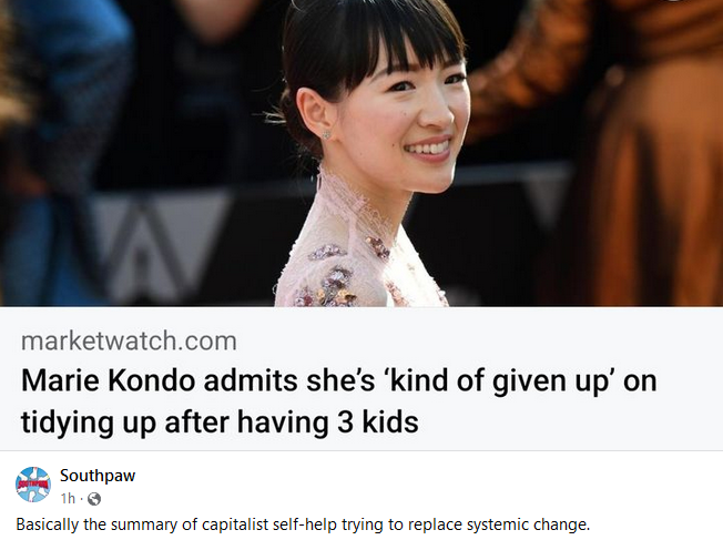 Marie Kondo admits she's 'kind of given up' on tidying up after having 3  kids - MarketWatch